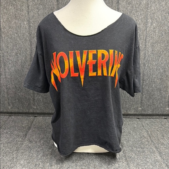 Wolverine Tops - Wolverine Gray Graphic Short Sleeve Tee